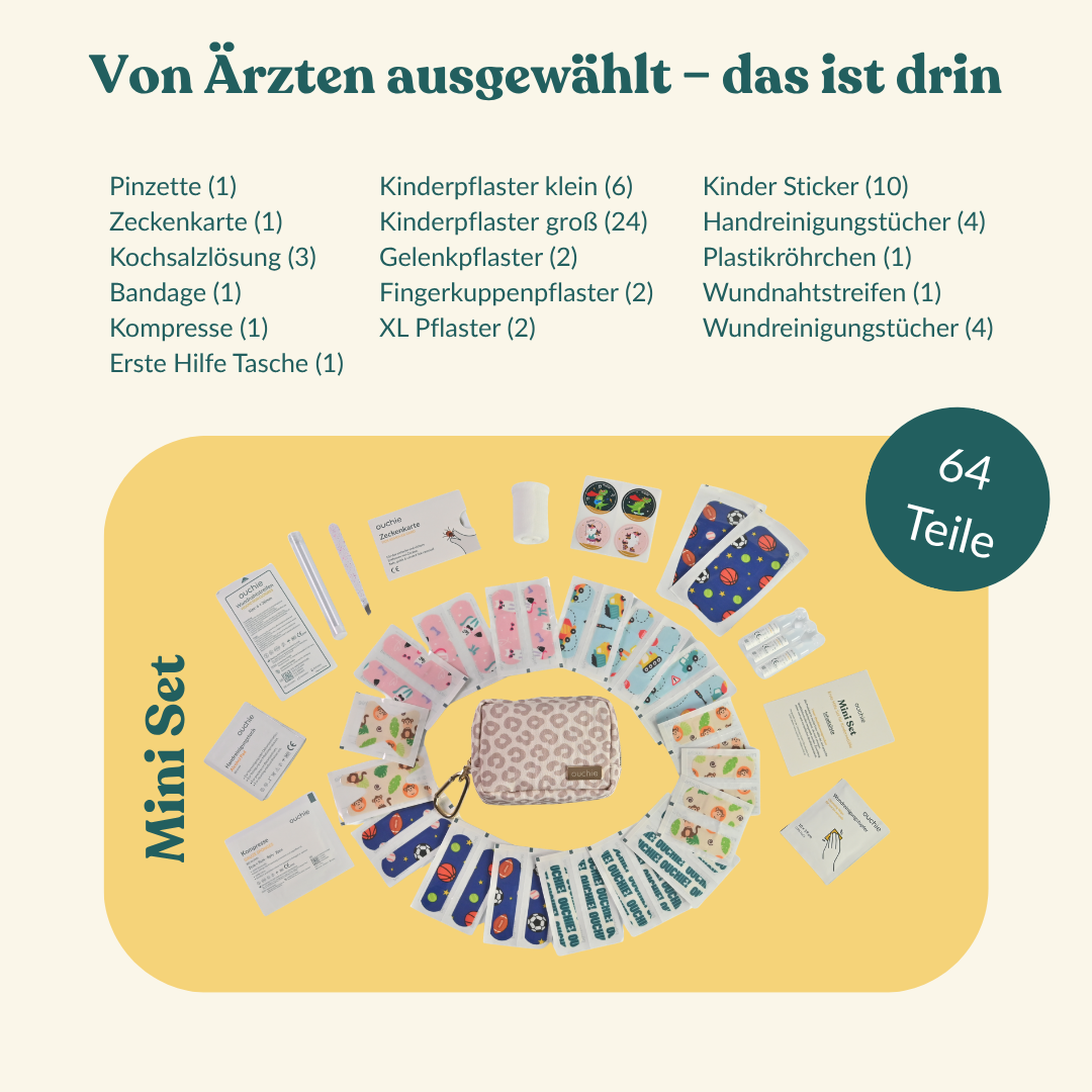 Erste-Hilfe-Set Bundle: Maxi Set Lemon + Mini Set Leo